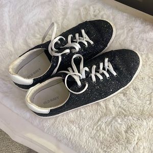 OLD NAVY BLACK SEQUENCE SHOES